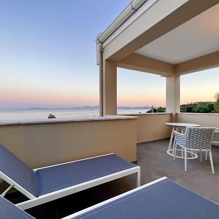 Luxury Villa Barbati Sun With Private Pool By Dadovillas 외부 사진