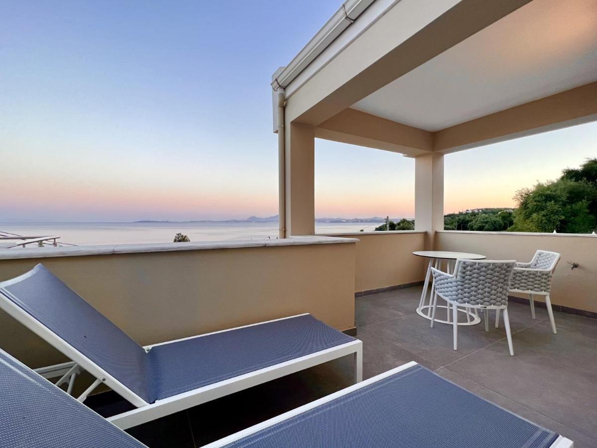 Luxury Villa Barbati Sun With Private Pool By Dadovillas 외부 사진