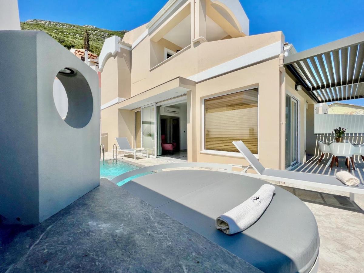 Luxury Villa Barbati Sun With Private Pool By Dadovillas 외부 사진