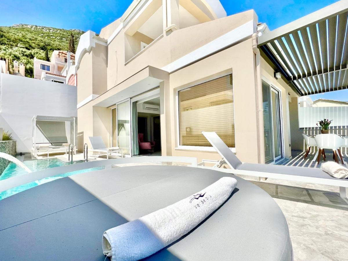 Luxury Villa Barbati Sun With Private Pool By Dadovillas 외부 사진