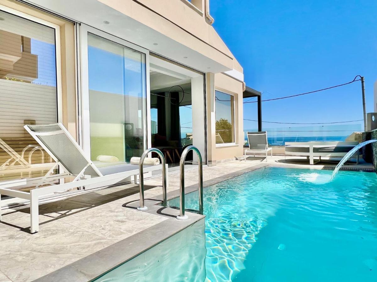 Luxury Villa Barbati Sun With Private Pool By Dadovillas 외부 사진